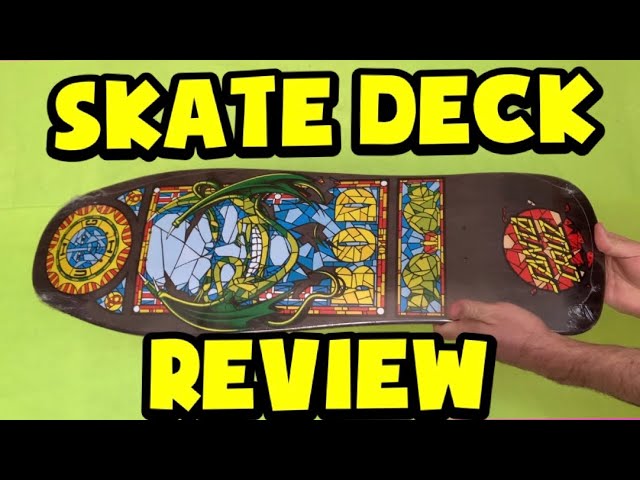 Bod Boyle re-issue skate deck review Santa Cruz Skateboards - YouTube