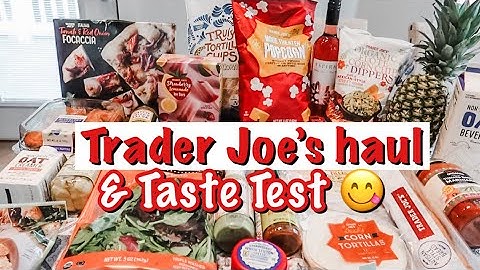 Weekly Trader Joe’s haul & Taste Test! Gelato and Strawberry Cheese