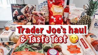 Weekly Trader Joe’s haul \& Taste Test! Gelato and Strawberry Cheese