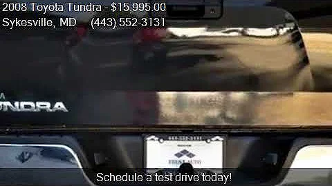 2008 Toyota Tundra SR5 4x4 4dr Double Cab SB (4.7L V8) for s