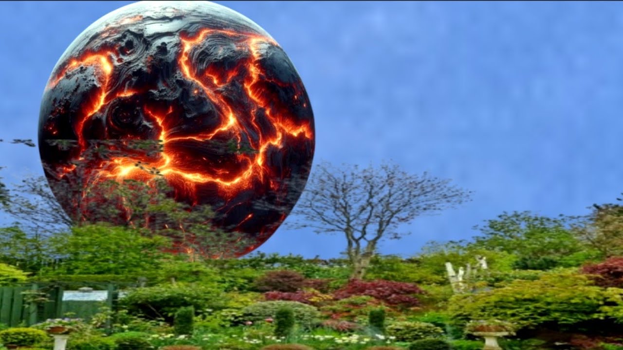 3 Amazing lava planet falling On Earth 