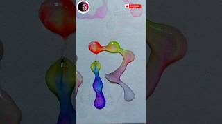 Modern Magic: How Digital Art Inspiration Meets Real Water! 💻✨ #shorts