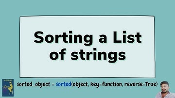Sorting List of Strings using Python