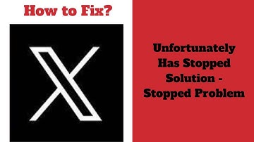 How to Solve twitter App Unfortunately, Has Stopped Problem in Android & iOS Mobile.