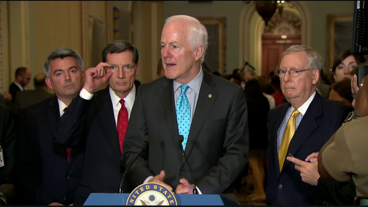 Cornyn: Senate Set to Pass VA Reform Bill Today - YouTube