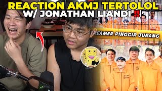 REACTT AKMJ SAMA RAJA REACTION @JonathanLiandi ‼️ SUMPAH INI TOLOL BGT COK SAMPE SAKIT PERUT GW ‼️