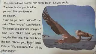 The pelican and the bear الصف الرابع الابتدائي