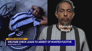 Wanted fugitive found unconscious in Ashland City