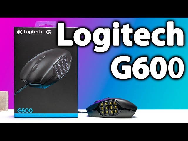 Logitech G600 MMO Gaming Mouse Review