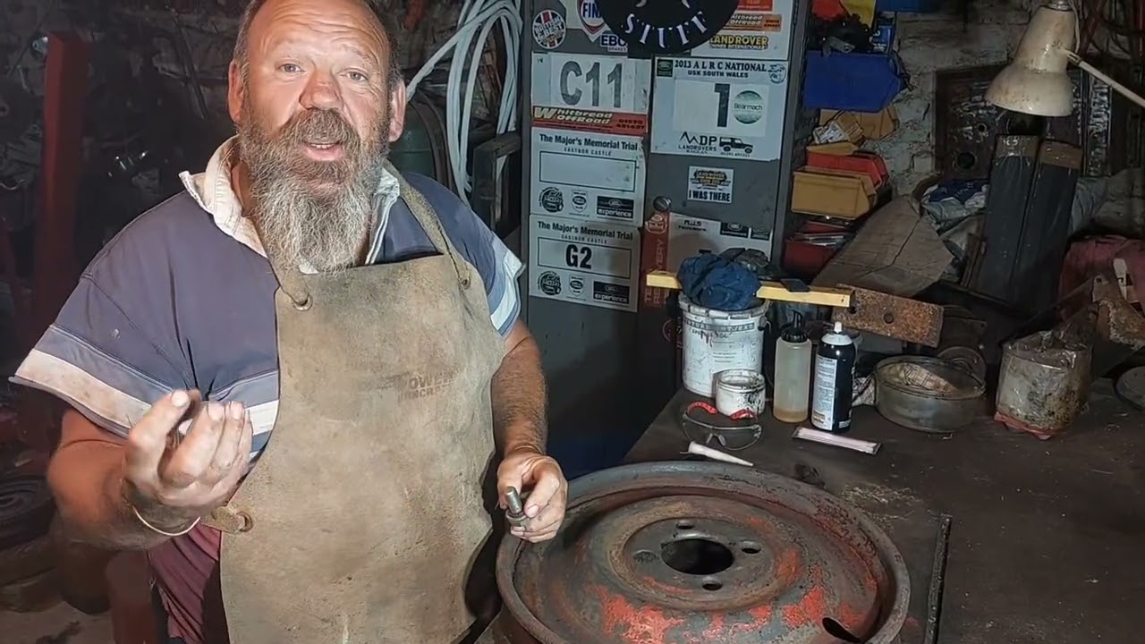 " How to sort my Spare wheel Problems - different size holes"