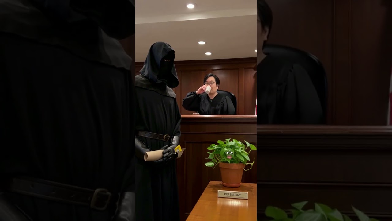 🪴 Talking Plant on Trial: Medieval Prosecutor AI Short 