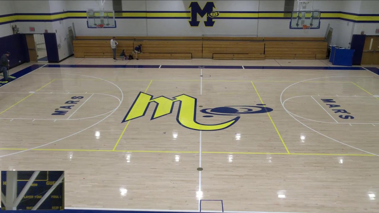 Mars vs North Allegheny Girls' middle  School Basketball