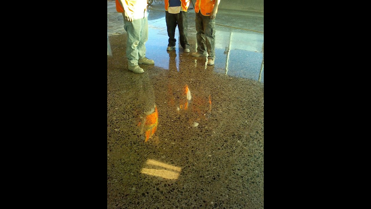 Polished Concrete Process YouTube