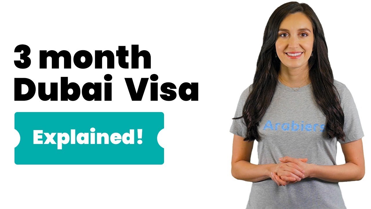 visit visa dubai 3 months