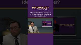 What is the difference between schizophrenia and Dissociative Identity disorder