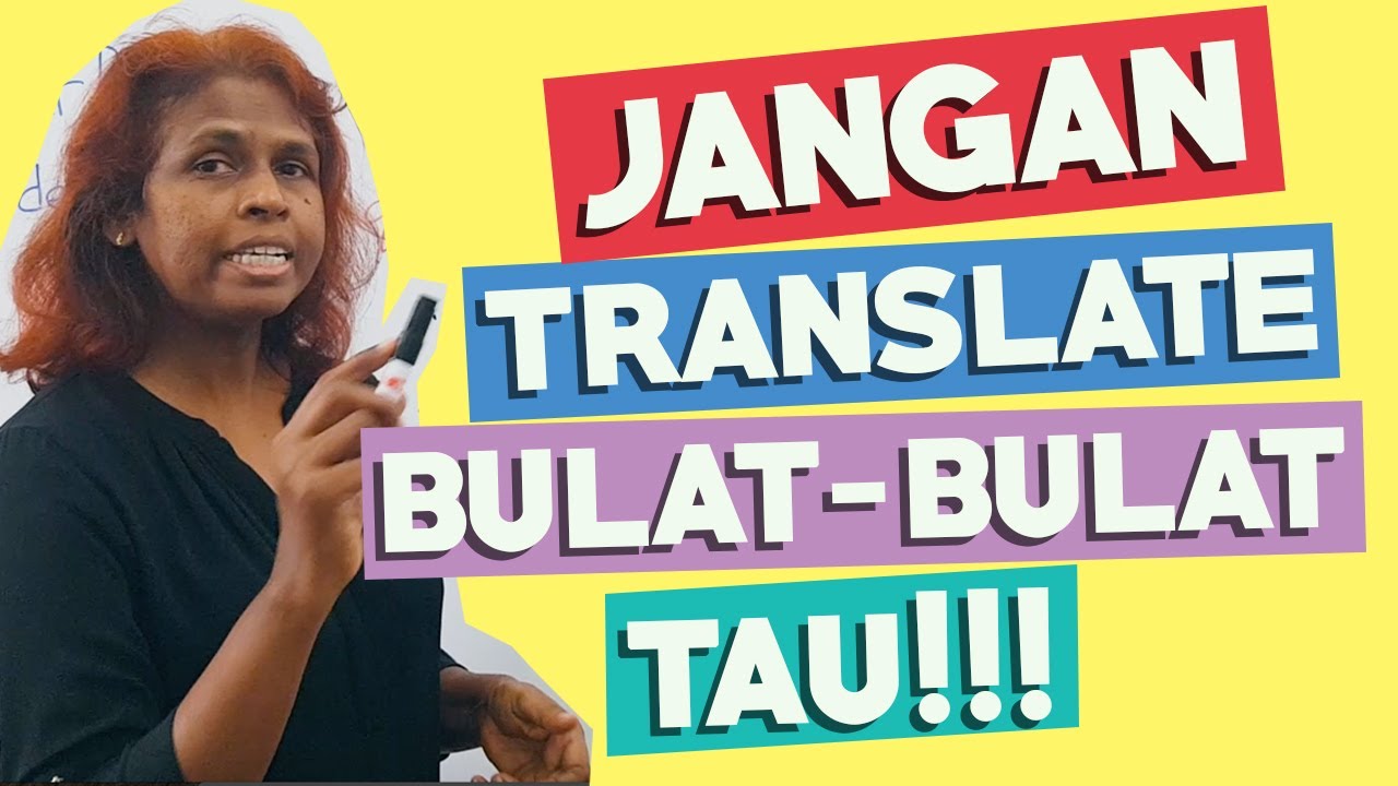 Bahasa ke english melayu tukar Cara Mengubah