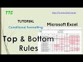 Excel Conditional Formatting Top Bottom