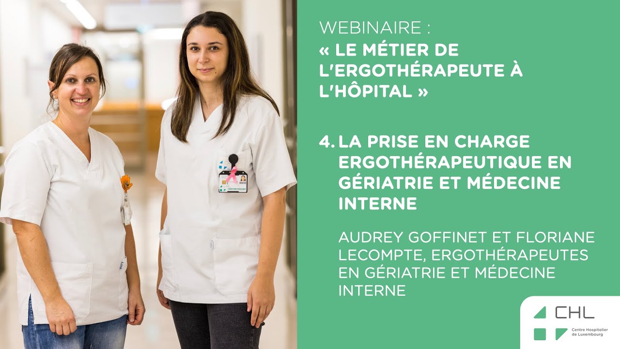 La prise en charge ergothérapeutique en Gériatrie et Médecine Interne