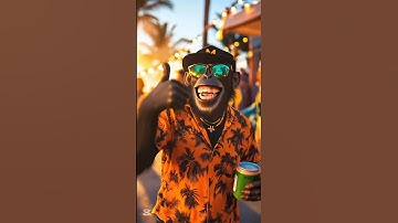 Mr monkey Vlog | Dancing #ai #funny #aientertainment #cartooncomedy