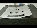 High precision metal straightener JM for straightening the metal sheet after laser cutting.