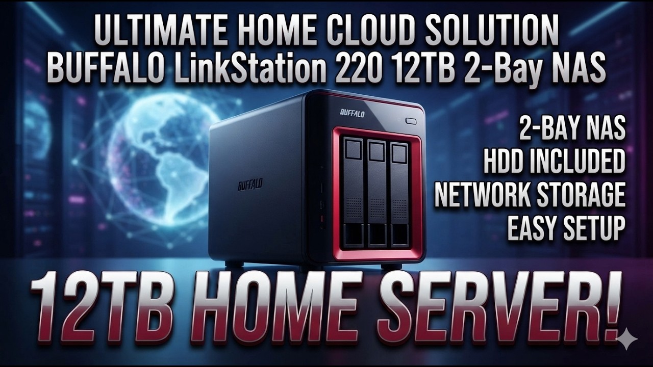 BUFFALO LinkStation 220 12TB NAS Review – Worth It? - YouTube