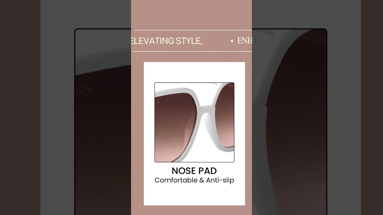 Square and Bold: Discover the Power of Oversized Sunglasses