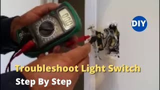 How To  Troubleshoot  Light Switch And Replace A Light Switch  Step By Step