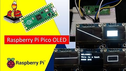 (Demo) OLED Display with Raspberry Pi Pico using MicroPython