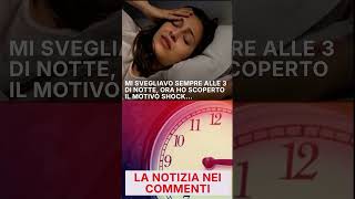 Mi Svegliavo Sempre Alle 3 Di Notte, Poi Ho Scoperto Il Motivo Avevo Un C...