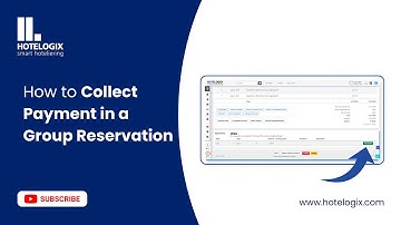 How to Collect Payment in a Group Reservation | Hotel PMS Tutorial