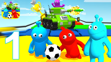 Catch Party 2 3 4 Player Games Gameplay Walkthrough Part 1 (IOS/Android)