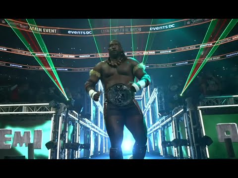 Oba Femi Entrance Vs Cody Rhodes WWE SNME December 13 2025 