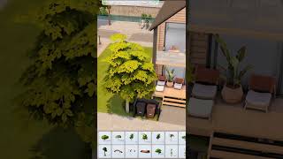 Oak & Glass Residence - Exterior Pt 2 #sims4 #thesims4 #sims4build #sims4cc