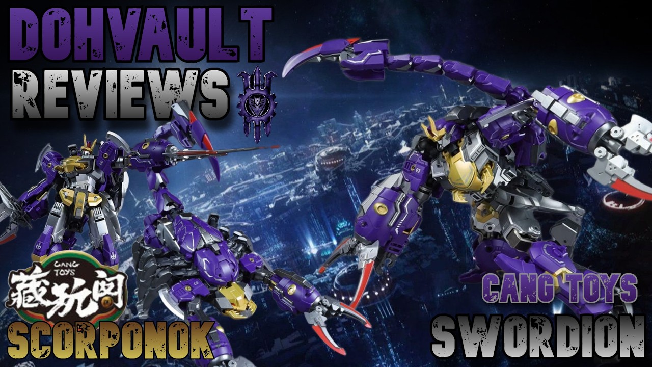 This Is Epic! Cang Toys Swordion (Beast Wars Scorponok) Reveiw!