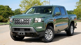 2022 Nissan Frontier SV Review  Walk Around and Test Drive