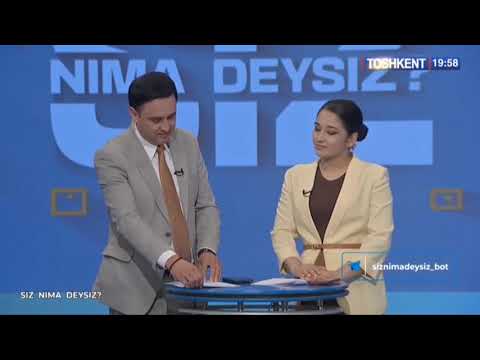 Xalqaro munosabatlar kafedrasi katta o‘qituvchisi O‘ktam Bito‘rayev Siz nima deysiz ko‘rsatuvida