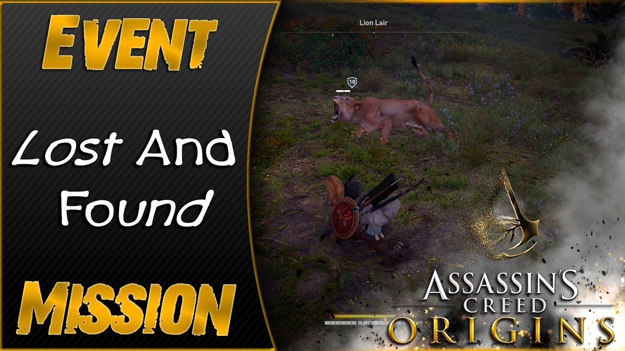 Assassin's Creed Origins Event- Lost And Found | Event Mission KA-KHEM