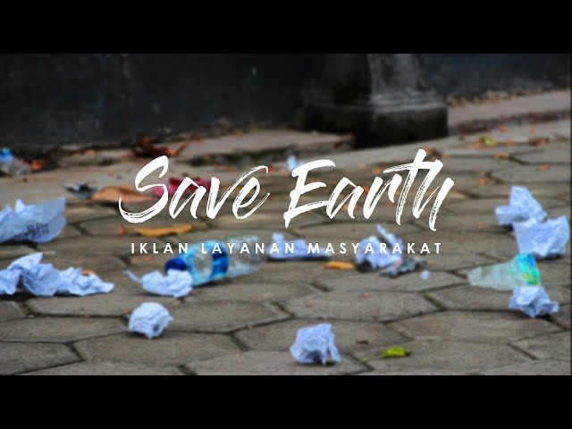 Iklan Layanan Masyarakat Sampah Save Earth | SMKN 2 Jiwan class=