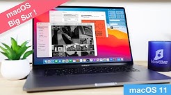 macOS 11 Big Sur : toutes les nouveautés !