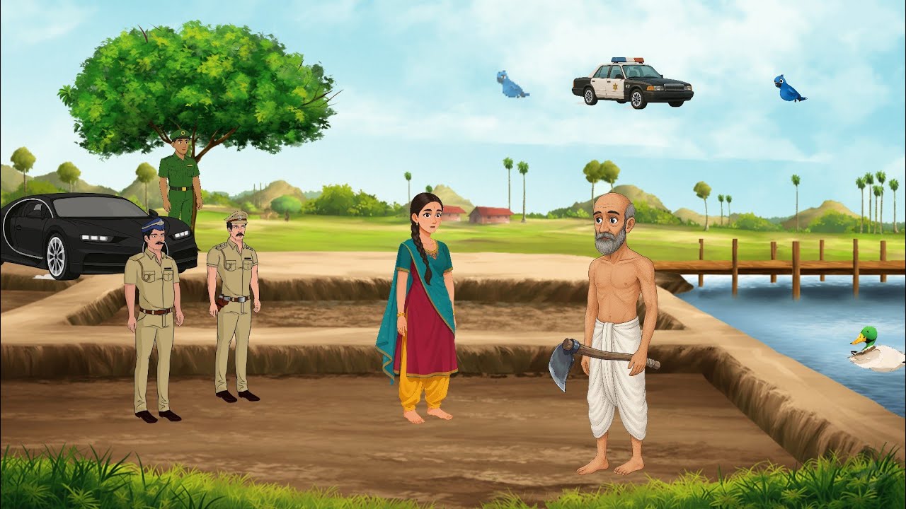 बेटी बनी IAS कलेक्टर| #cartoonstory UPSC Success Story”
