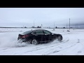 Genesis G80 snow