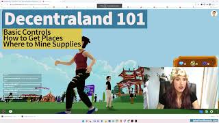 Decentraland 101: How To Move, Travel, and Mine for Supplies for Beginners