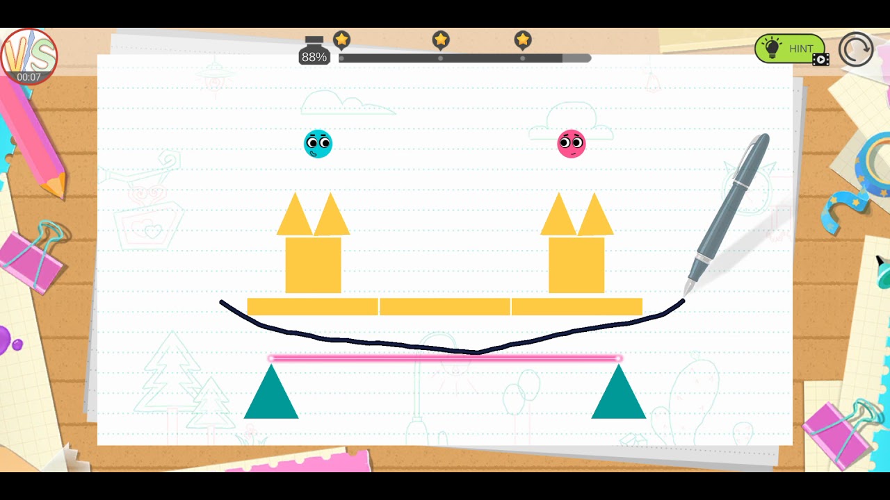 Love Balls Level 394 Solution 3 Stars