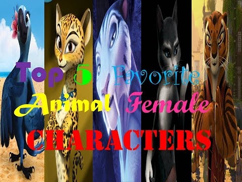 My Top Five Favorite Animal Female Characters