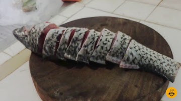 Cá chép om dưa chua -  Braised pickled carp tutorial