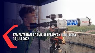 Rukyatul Hilal Awal Bulan Dzulhijjah 1443 H, Hilal Tidak Terlihat Di Makassar