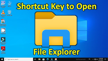 Shortcut Key to Open File Explorer