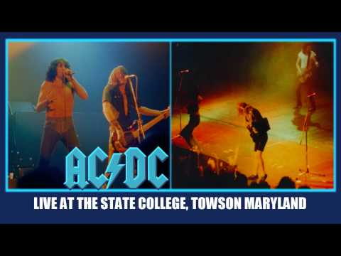 AC/DC — AC/DC Highway To Hell LIVE: At The State College Towson Maryland October 16, 1979 HD