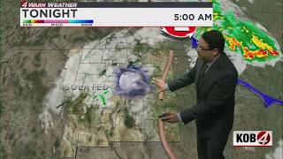 Heavy rain and storms expected in parts of New Mexico