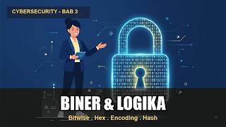 Belajar Cybersecurity untuk Pemula #3 - Biner, Bitwise & Encoding Data (Fondasi Sebelum Exploit Dev)